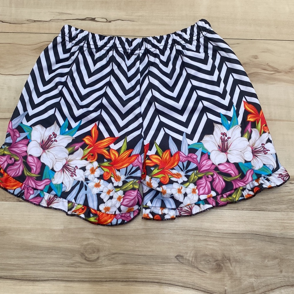 Old Navy Girl Size 8/10 Skirt/Short Bundle. Old Navy Blue Velvet Skirt and - Picture 12 of 13